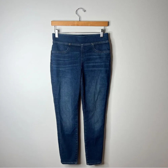 Madewell Petite Pull-On Skinny Jeans in Wisteria Wash - Picture 3 of 8